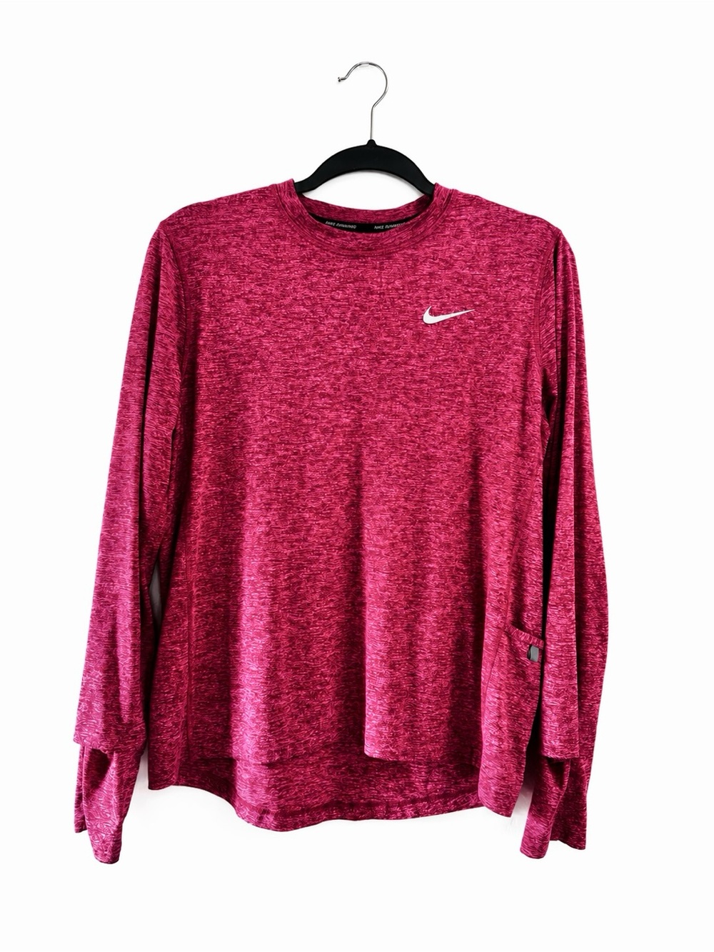 Nike Running Dri-Fit Women’s Long Sleeve Pink